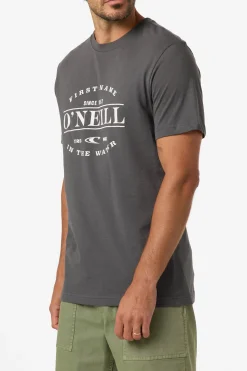 Tees & Tanks^O'Neill East Cliff Classic Tee Standard Fit Tee - | dark shadow