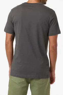 Tees & Tanks^O'Neill East Cliff Classic Tee Standard Fit Tee - | dark shadow