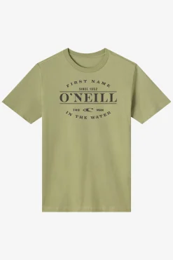 New Arrivals|Tees & Tanks^O'Neill East Cliff Classic Tee Standard Fit Tee - | oil green