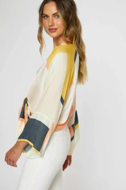 Tops|Swim Cover-Ups^O'Neill Emerie Kimono Top - | multi clr