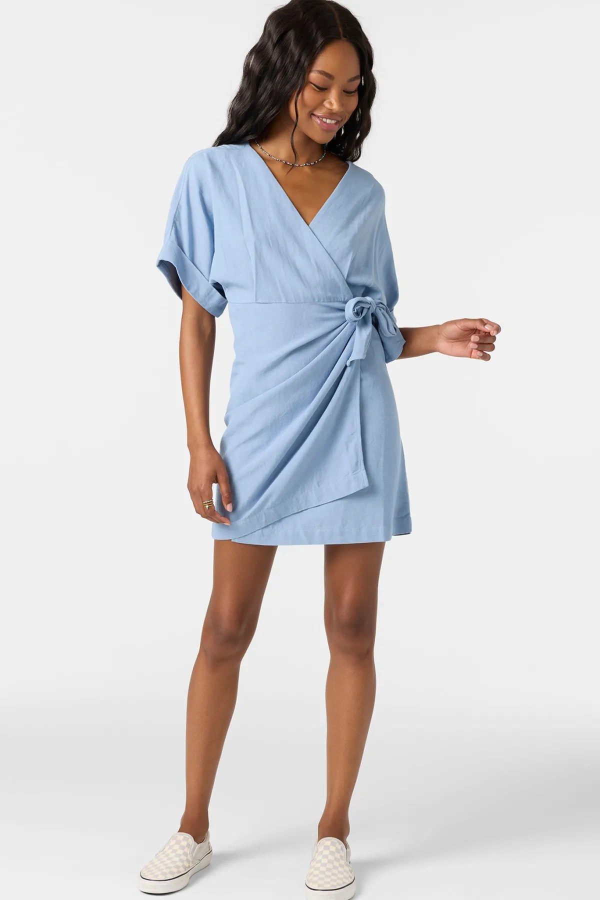 Dresses^O'Neill Emilee Mini Dress faded denim