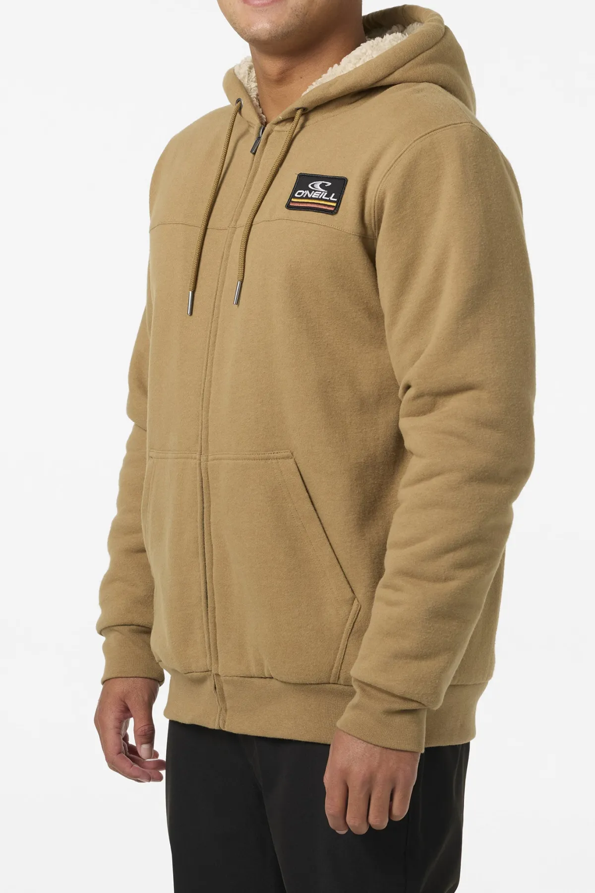 Hoodies & Fleece^O'Neill Fifty Two High Pile Zip Zip Fleece - | dark khaki