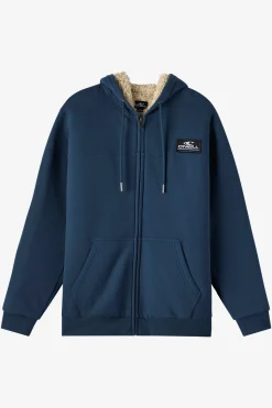 Hoodies & Fleece^O'Neill Fifty Two High Pile Zip Zip Fleece - | midnight navy