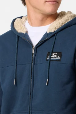 Hoodies & Fleece^O'Neill Fifty Two High Pile Zip Zip Fleece - | midnight navy