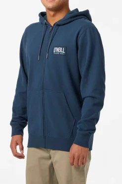Hoodies & Fleece^O'Neill Fifty Two Zip Zip Fleece - | midnight navy