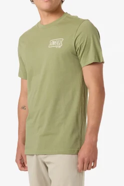New Arrivals^O'Neill Foreman Classic Tee oil green