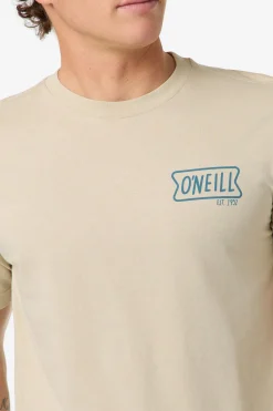 Tees & Tanks^O'Neill Foreman Classic Tee Standard Fit Tee - | lt khaki