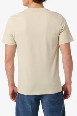 Tees & Tanks^O'Neill Foreman Classic Tee Standard Fit Tee - | lt khaki