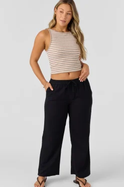 Bottoms^O'Neill Frankie Pants - | washed black