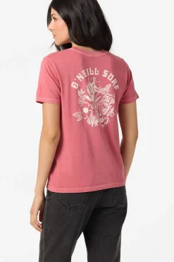 Graphic Tees & Tanks^O'Neill Freefall Floral Tee baroque rose