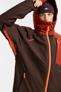 Men's Sale^O'Neill Fwc Cruz Block Snow Jacket - | cof bn cb