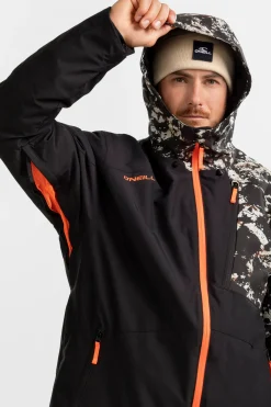 Snow Jackets^O'Neill FWC Cruz Block Snow Jacket blk/beige