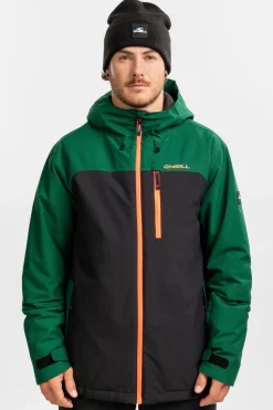 Snow Jackets^O'Neill FWC Cruz Duo Snow Jacket emerald cb