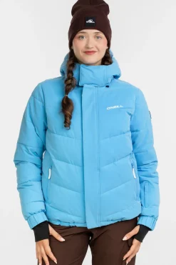 Snow Jackets^O'Neill FWC Cruz Hybrid Puffer Jacket blue poppy