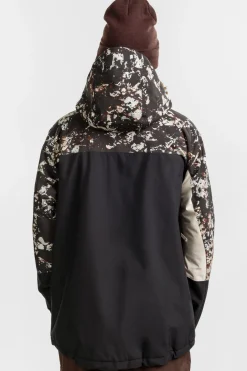 Men's Sale^O'Neill Fwc Cruz Triple Snow Jacket - | blk/beige