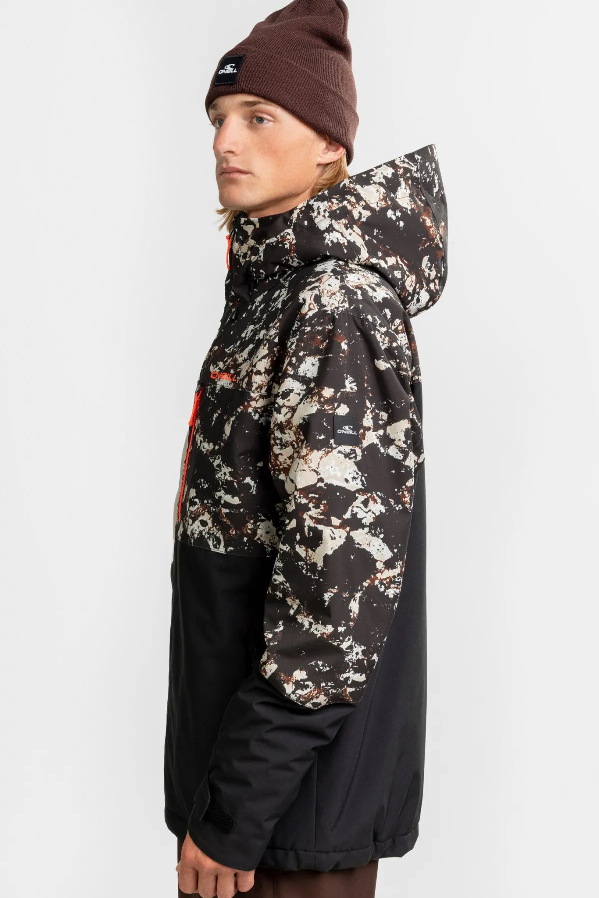 Men's Sale^O'Neill Fwc Cruz Triple Snow Jacket - | blk/beige