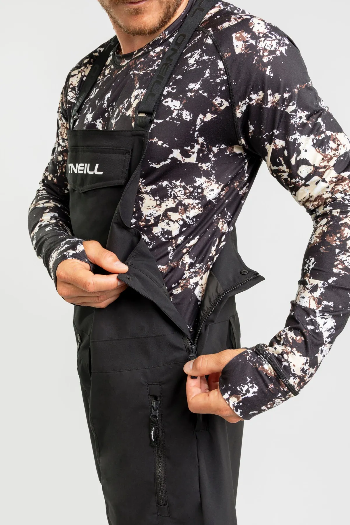 Snow Pants & Bibs^O'Neill FWC Peak Bib Snow Pants blackout