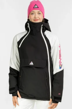 Snow Jackets^O'Neill FWC Play Asymmetric Snow Jacket blk out cb