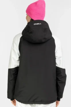 Snow Jackets^O'Neill FWC Play Asymmetric Snow Jacket blk out cb