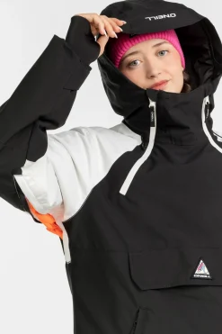 Snow Jackets^O'Neill FWC Play Asymmetric Snow Jacket blk out cb