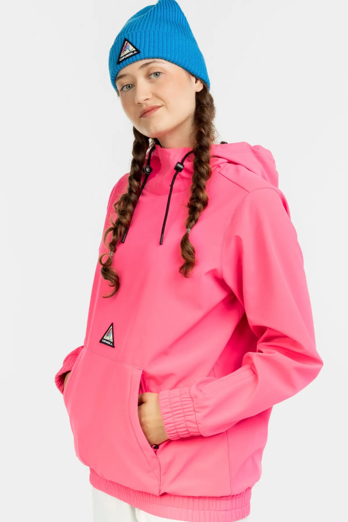 Snow Jackets^O'Neill FWC Play Softshell Snow Hoodie skatr pnk