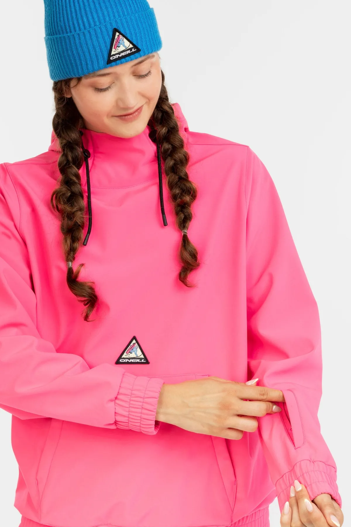 Snow Jackets^O'Neill FWC Play Softshell Snow Hoodie skatr pnk