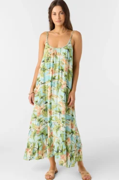 Dresses^O'Neill Gabriela Maxi Dress - | nile blue