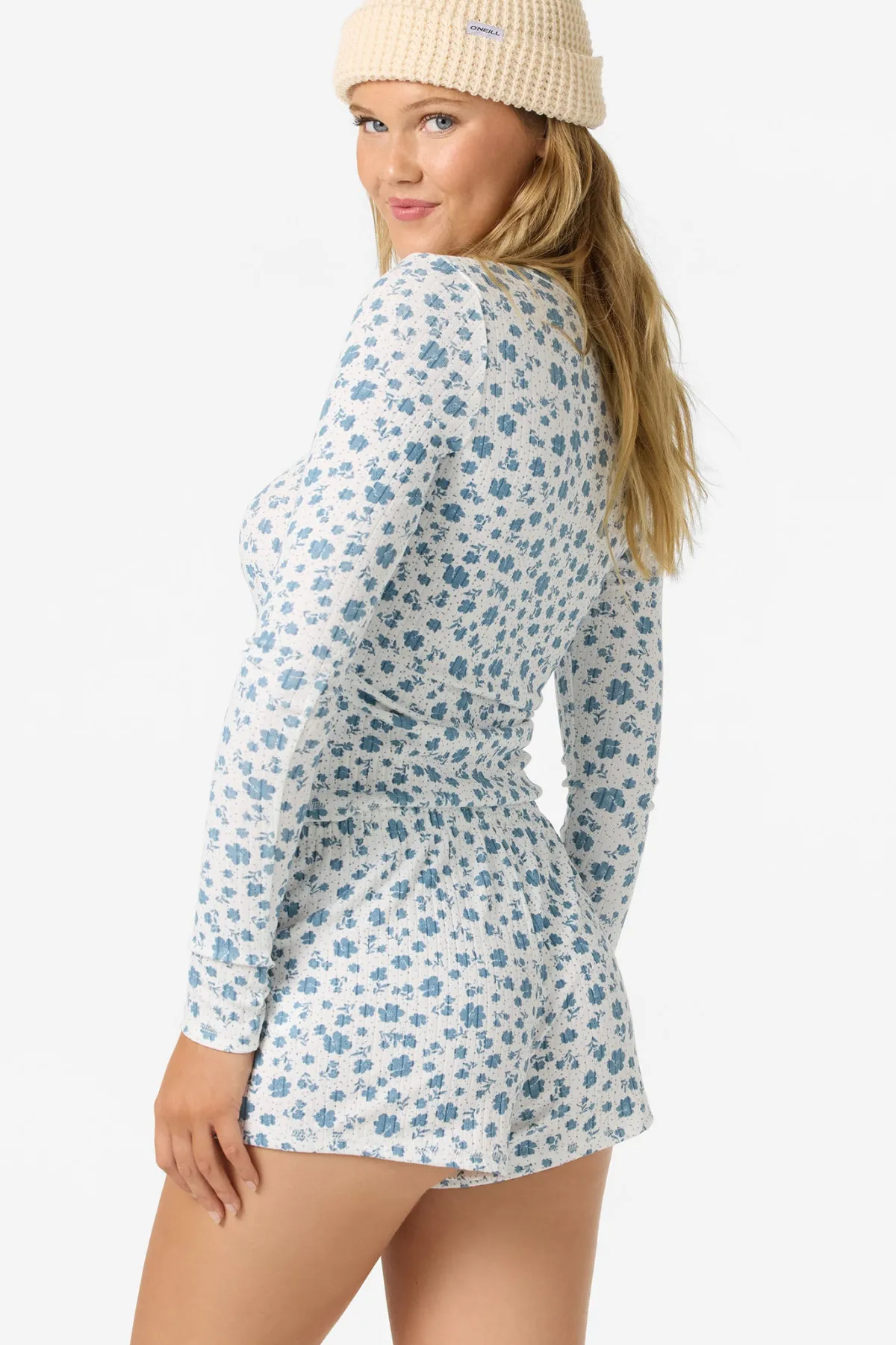 Bottoms^O'Neill Gaia Primrose Lounge Shorts winter white