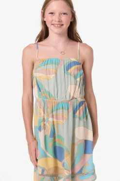 Dresses^O'Neill Girl's Alden Butterfly Short Dress - | desert sage