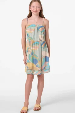Dresses^O'Neill Girl's Alden Butterfly Short Dress - | desert sage