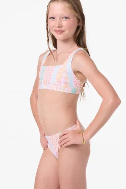 Swimwear^O'Neill Girl's Bali Floral Square Neck Set - | tapioca