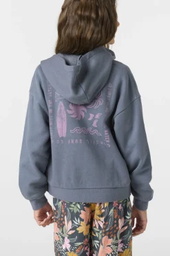 Sale^O'Neill Girl's Barlow Zip Fleece - | slate