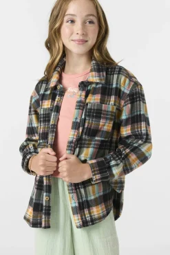 Tops & Tees^O'Neill Girl's Bennet Long Sleeve Top sea spray