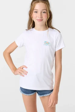 Sale^O'Neill Girl's Breezy Upf Top - | white