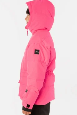 Kids' Sale|Snow Jackets^O'Neill Girl's FWC Cruz Puffer Snow Jacket skatr pnk