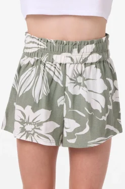 Bottoms^O'Neill Girl's Gabi Short Floral Shorts - | sea spray