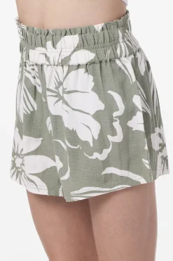 Bottoms^O'Neill Girl's Gabi Short Floral Shorts - | sea spray