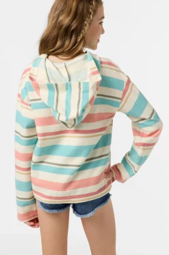 Sale^O'Neill Girl's Josey Pullover Fleece - | seafoam