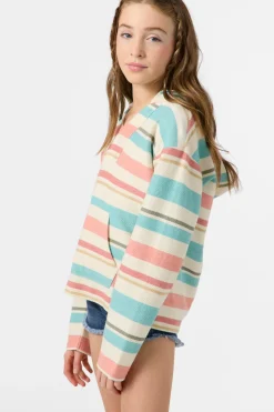 Sale^O'Neill Girl's Josey Pullover Fleece - | seafoam
