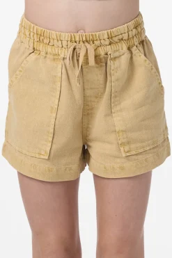 Bottoms^O'Neill Girl's Kylas 2 Beach Shorts - | warm sand