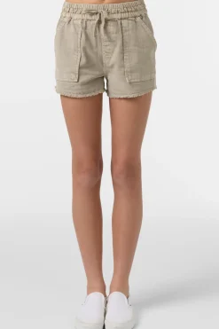 Bottoms^O'Neill Girl's Kylas Beach Shorts simply taupe