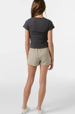 Bottoms^O'Neill Girl's Kylas Beach Shorts simply taupe