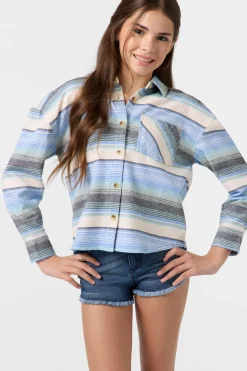 Tops & Tees^O'Neill Girl's Leslye Long Sleeve Top regatta