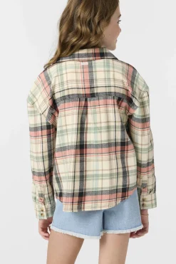 Tops & Tees^O'Neill Girl's Leslye Long Sleeve Top tapioca