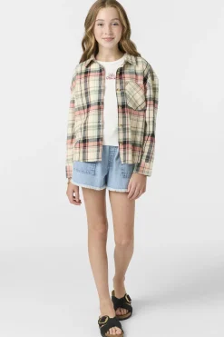 Tops & Tees^O'Neill Girl's Leslye Long Sleeve Top tapioca