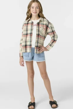 Sale^O'Neill Girl's Leslye Long Sleeve Top - | tapioca