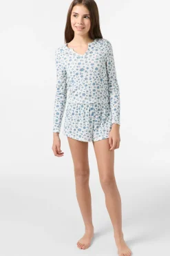 Bottoms^O'Neill Girl's Messer Lounge Shorts - | winter white