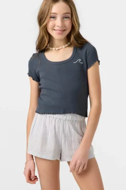 Sale^O'Neill Girl's Sammie Top - | slate