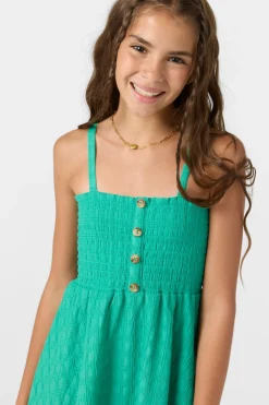 Dresses^O'Neill Girl's Shaena Mini Dress peacock green