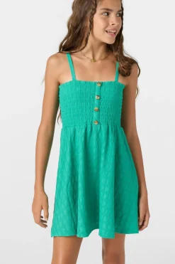 Dresses^O'Neill Girl's Shaena Mini Dress peacock green